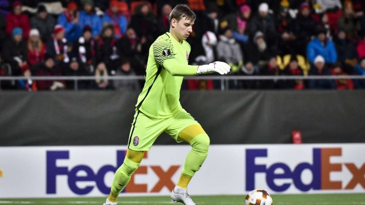 Fotbal: Real Madrid l-a împrumutat pe portarul Andrei Lunin la Valladolid