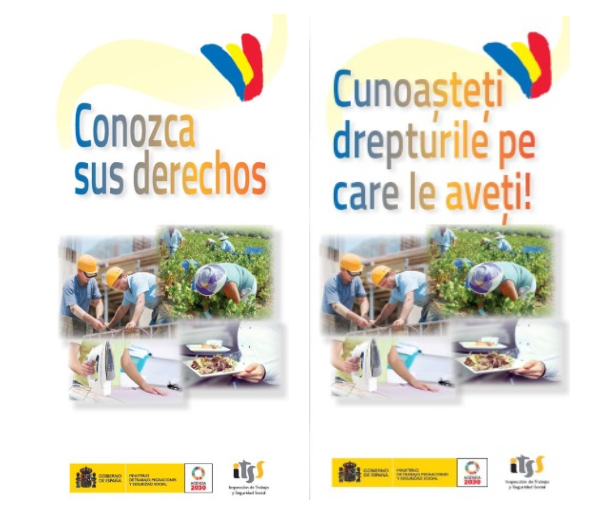Românii pot denunța abuzurile în muncă din Spania în limba proprie: Vezi pliant în limba română