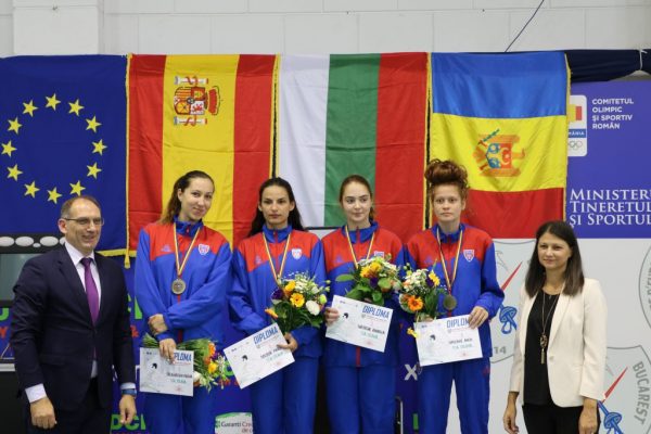 Scrimă: CSA Steaua, locul al treilea în Cupa Europei la floretă feminin