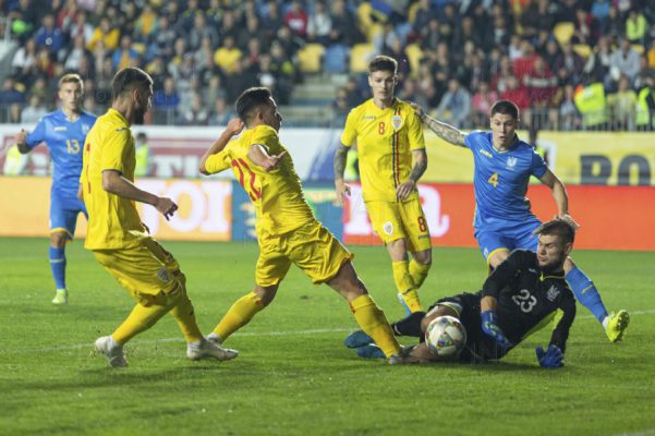 Fotbal: România a reuşit o victorie la scor de forfait în faţa Ucrainei, în preliminariile Campionatului European Under-21