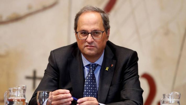 Liderul regional catalan continuă să susţină autodeterminarea, în ciuda condamnărilor