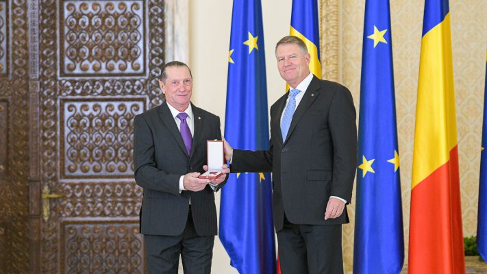 Patzaichin, decorat cu Ordinul ”Steaua României”: Pentru mine este un vis frumos acest ordin extraordinar