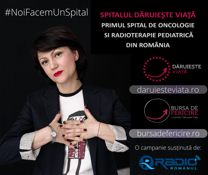 Primul spital de oncologie și radioterapie pediatrică din România. Poți contribui și tu la construirea lui!