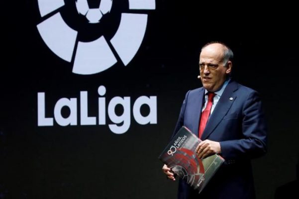 Fotbal: Javier Tebas a demisionat de la şefia Ligii spaniole pentru a candida la un nou mandat