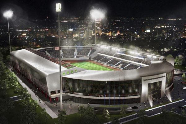 Fotbal: Noul stadion din Iaşi va avea o capacitate de 25.000 de locuri şi va costa 50 de milioane de euro