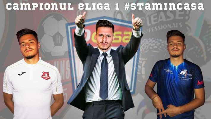 Fotbal: FC Hermannstadt a câştigat titlul în eLiga I la FIFA20