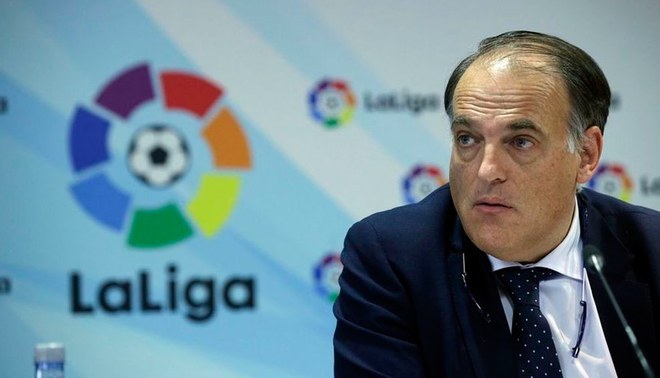 În Spania este mai riscant să mergi la farmacie decât la antrenament, declară preşedintele LaLiga