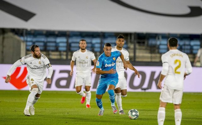 Fotbal: Real Madrid – CF Valencia 3-0, în campionatul Spaniei