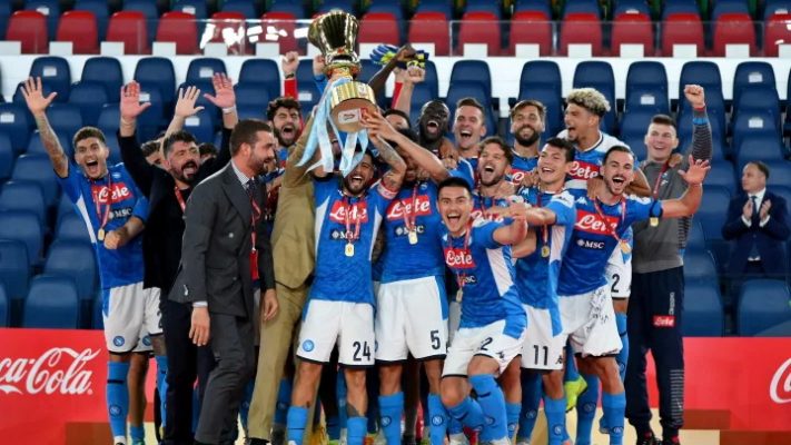 Fotbal: SSC Napoli a cucerit Cupa Italiei