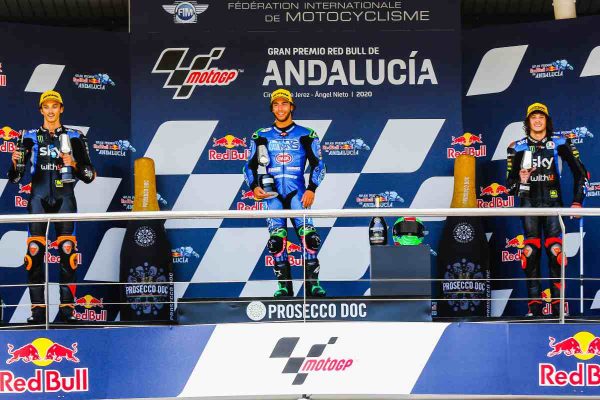 Moto: Italianul Enea Bastianini (Kalex), învingător în MP al Andaluziei la clasa Moto2; victorie pentru japonezul Suzuki la Moto3