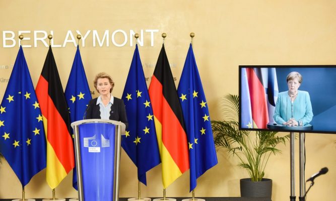 Plan de relansare al UE: Ursula von der Leyen şi Angela Merkel doresc un acord rapid