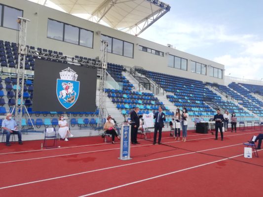 Dolj: A fost inaugurat Stadionul de Atletism din Craiova