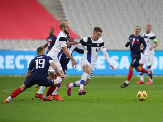 Fotbal: Campioana mondială Franţa, învinsă acasă de Finlanda cu 2-0, în meci amical
