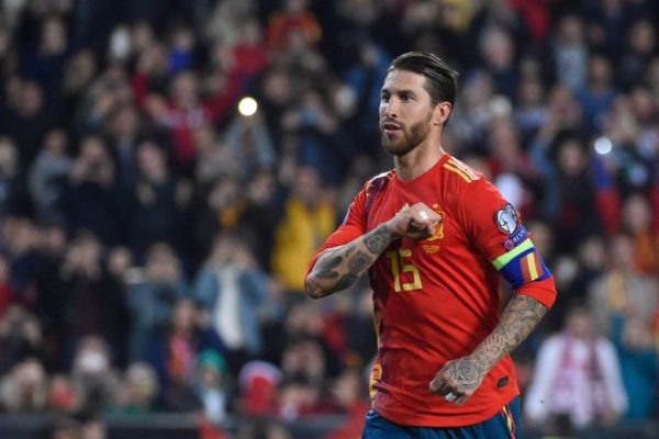 Fotbal: Sergio Ramos a egalat recordul de selecţii al portarului Gianluigi Buffon