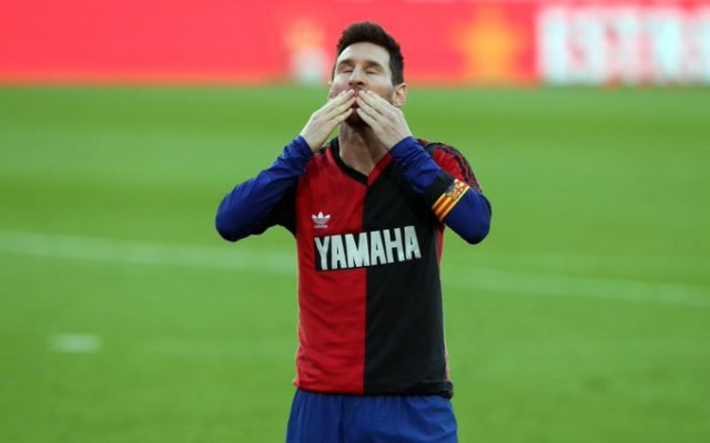 Fotbal – Spania: Messi, amendat pentru omagiul adus lui Maradona