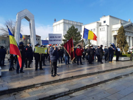 Galaţi: Protest al cadrelor militare în rezervă şi retragere împotriva amânării indexării pensiilor