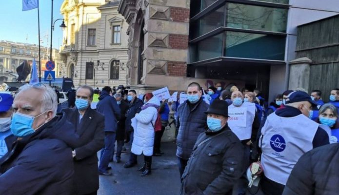 Sindicaliştii de la CNS Cartel Alfa pichetează miercuri sediul Ministerului Finanţelor
