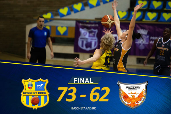 Baschet feminin: FCC Baschet UAV Arad a urcat pe locul secund în campionat
