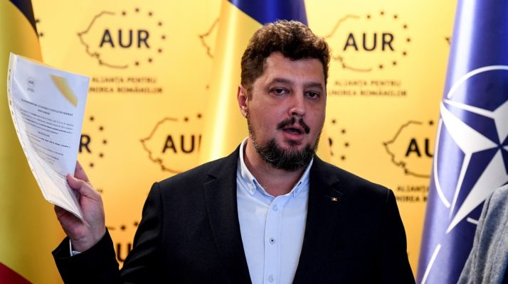 Copreşedintele AUR, Claudiu Târziu: Am luat o decizie de excludere a doamnei Diana Şoşoacă şi a domnului Mihai Lasca