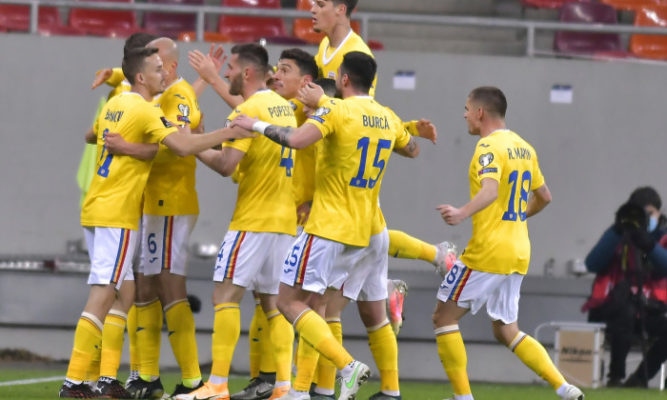 Fotbal: România a debutat cu o victorie în preliminariile CM 2022, 3-2 cu Macedonia de Nord