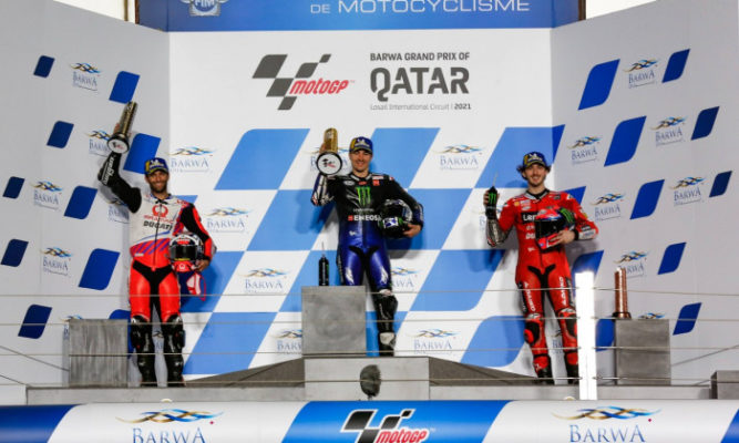 MotoGP: Maverick Vinales, învingător în primul Mare Premiu al sezonului