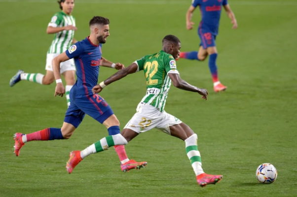 Fotbal: Liderul Atletico Madrid, ţinut în şah pe terenul lui Betis Sevilla (1-1), în Primera Division
