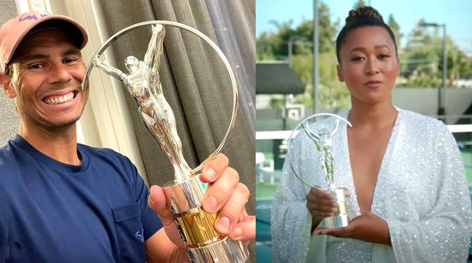 Rafael Nadal şi Naomi Osaka, laureaţii Premiilor Laureus 2021