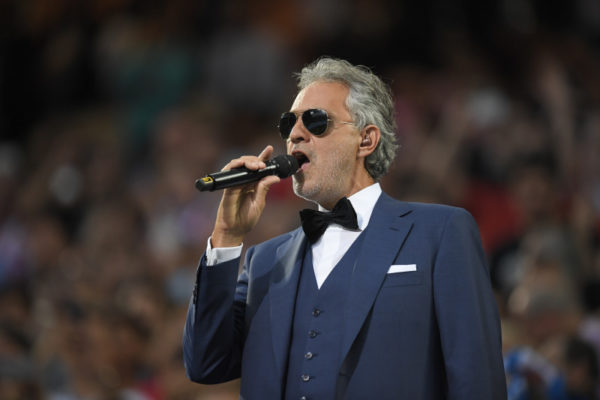 Andrea Bocelli va canta la ceremonia de deschidere a Campionatului European de Fotbal – EURO 2020