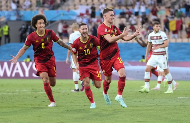 Fotbal – EURO 2020: Belgia a învins campioana europeană Portugalia (1-0) şi s-a calificat în sferturi