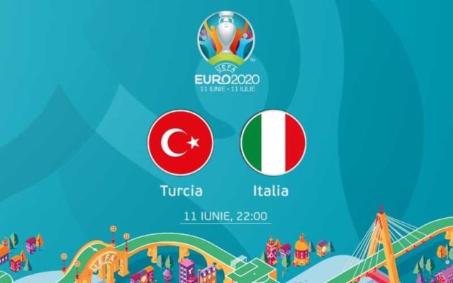 Fotbal: EURO 2020, la ora debutului, un an mai târziu; Italia – Turcia, meciul inaugural