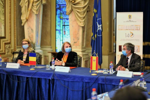 MApN: 140 de ani de relaţii româno-spaniole, celebraţi la Palatul Cercului Militar Naţional