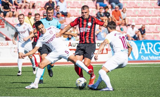 Fotbal: CFR Cluj a câştigat cu Lincoln Red Imps (2-1), în turul 2 preliminar al Ligii Campionilor
