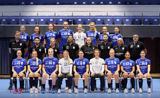 Clubul CSM Bucureşti a prezentat loturile echipelor feminină şi masculină de handbal pentru sezonul 2021-2022