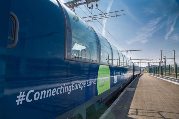 Trenul ”Connecting Europe Express” soseşte vineri în Gara de Nord