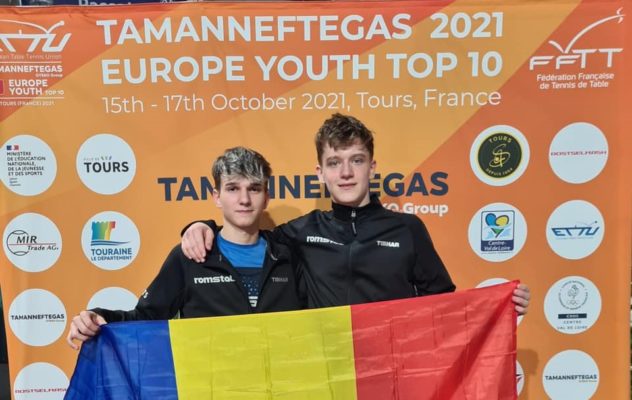 Tenis de masă: Patru medalii pentru români la Europe Top 10 pentru cadeţi şi juniori