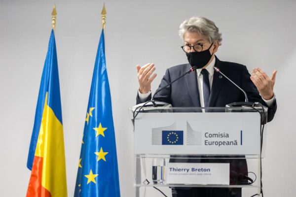 VIDEO Comisarul european Thierry Breton: Este important să fie votat certificatul verde COVID