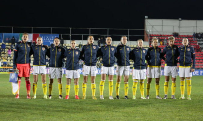 Fotbal feminin: România, surclasată de Italia cu 5-0, în preliminariile CM 2023
