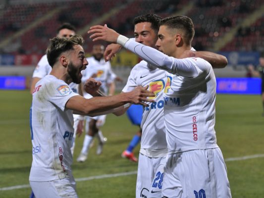 Fotbal – Liga I: Farul Constanţa a realizat scorul campionatului, 8-2 cu Academica Clinceni
