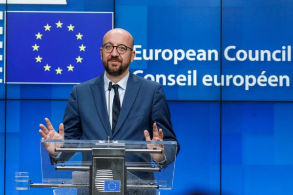 Belgianul Charles Michel a fost reales preşedinte al Consiliului European