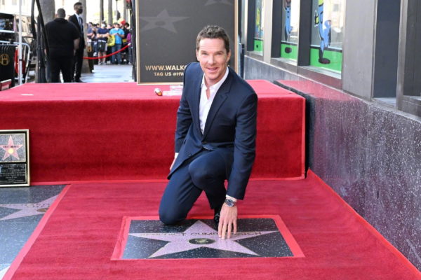 Benedict Cumberbatch şi-a inaugurat steaua pe Hollywood Walk Of Fame