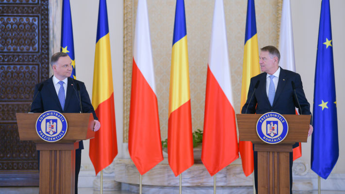 VIDEO Iohannis: România şi Polonia sprijină ferm integrarea Republicii Moldova, a Ucrainei şi a Georgiei în Uniunea Europeană
