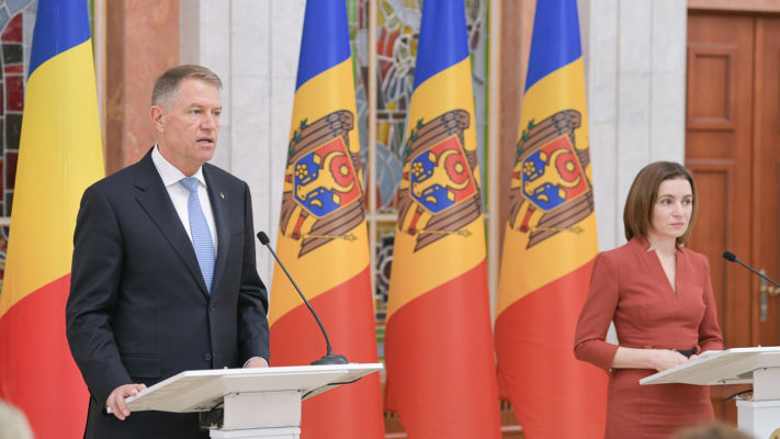 VIDEO Iohannis: Vom continua demersurile constante pentru traseul european al Republicii Moldova