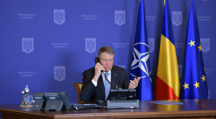 Iohannis, la consultările cu Biden: Apel la acţiuni hotărâte pentru eliminarea energiei ca instrument politic de presiune şi şantaj