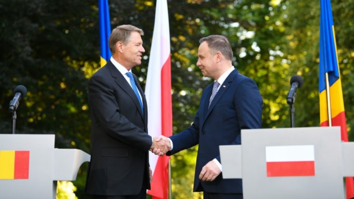 Preşedintele Poloniei – în vizită la Bucureşti; convorbiri cu preşedintele Iohannis