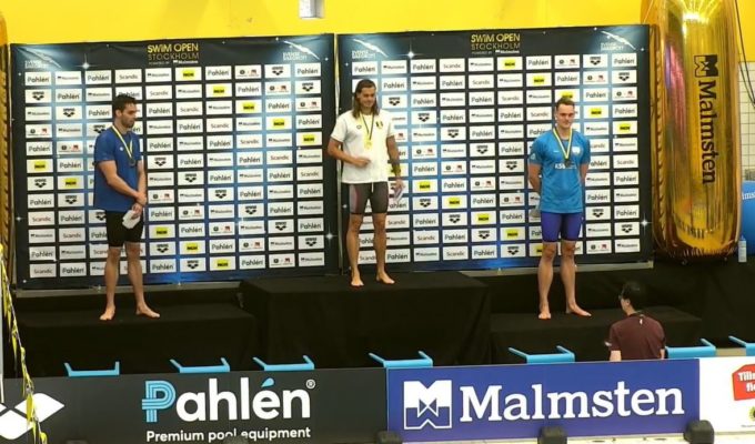 Înot: Robert Glinţă a câştigat şi proba de 100 m spate la Swim Open Stockholm