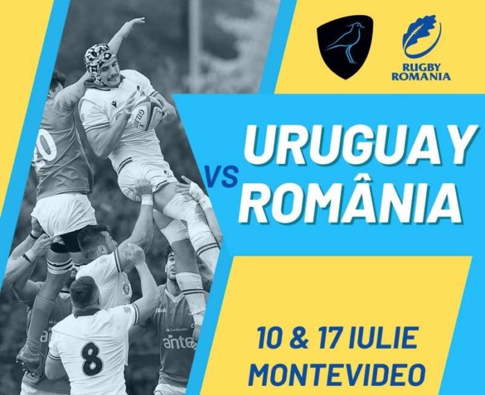 Rugby: Naţionala României va disputa două partide amicale cu Uruguay la Montevideo