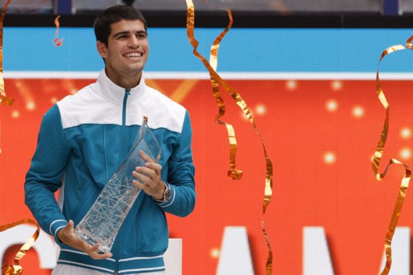 Tenis: Carlos Alcaraz, cel mai tânăr câştigător al turneului ATP Masters 1.000 de la Miami
