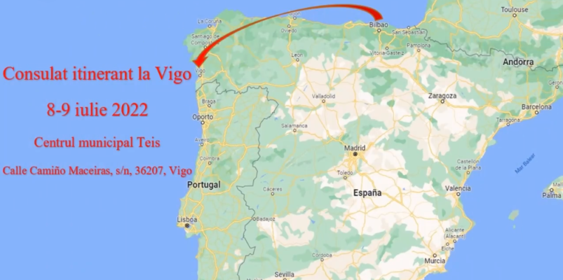 Consulat itinerant în Comunitatea Autonomă Galicia