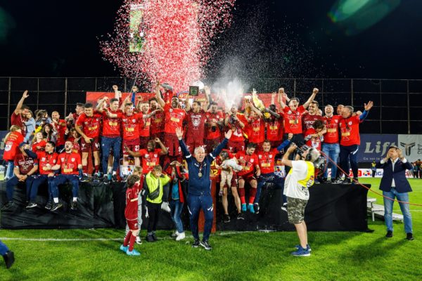 Fotbal: CFR Cluj, campioană a României pentru a cincea oară consecutiv
