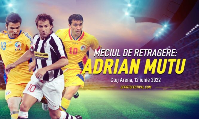 Fotbal: Del Piero, Hagi, Cannavaro, Makelele vor fi prezenţi la meciul de retragere al lui Mutu